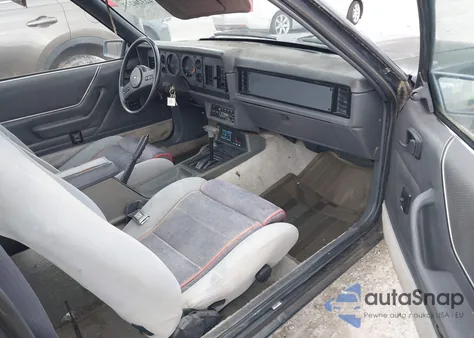 1986 Ford Mustang Lx/Gt из США, поврежденный, VIN 1FABP28M9GF320342